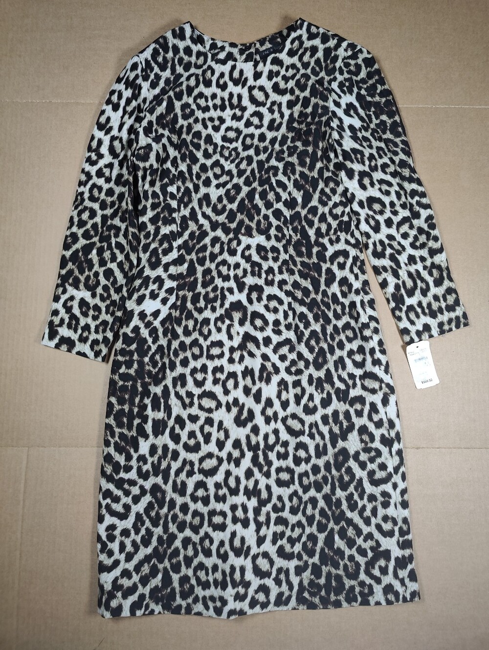 NWT Rag & Bone 100% Silk Leopard Print Dress Size 4 Retail 595$ Made In USA